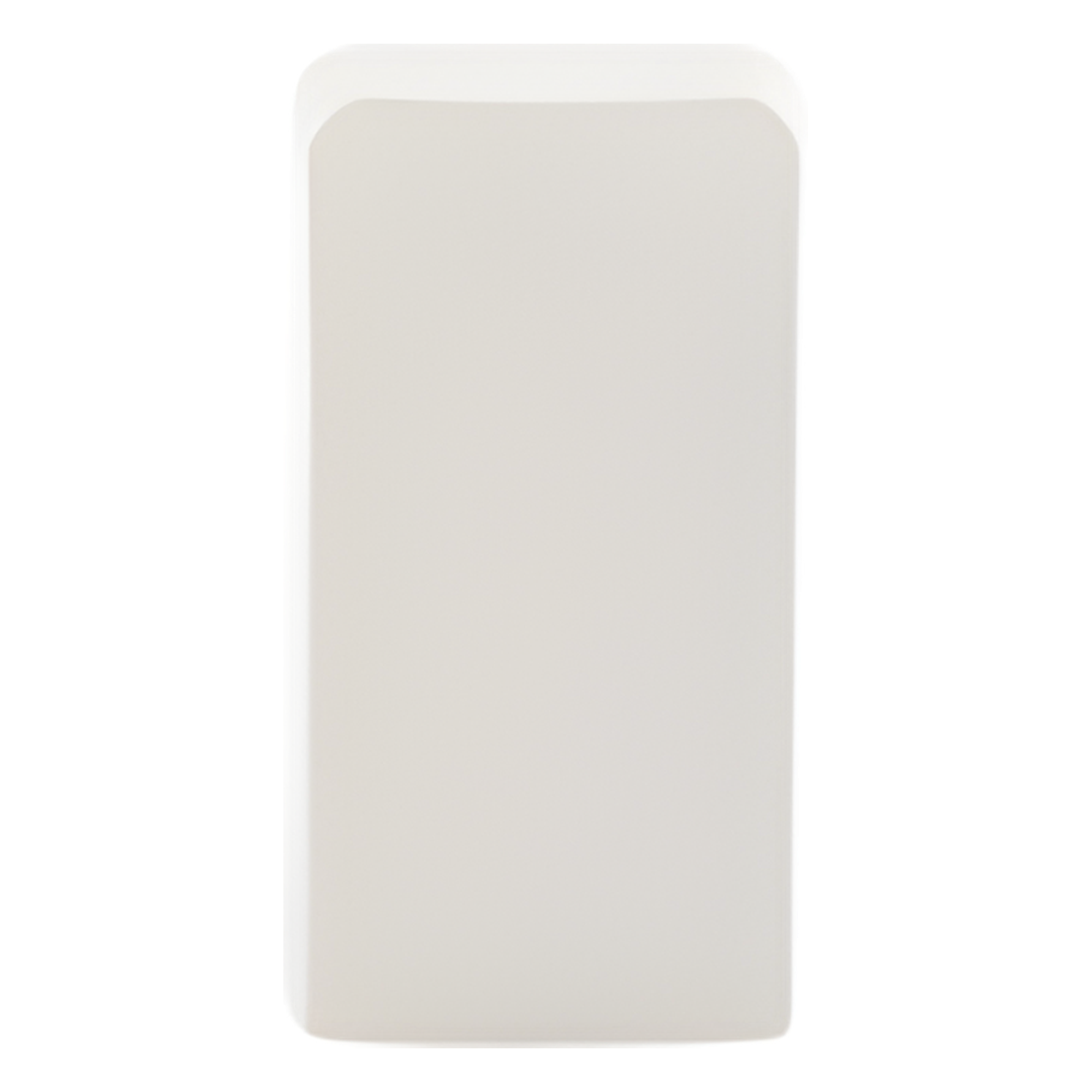 Caja de Montaje en Superficie / 2 Módulos Keystone / ABS Blanco Mate / 1.95 x 1.13 x 3.65 in
