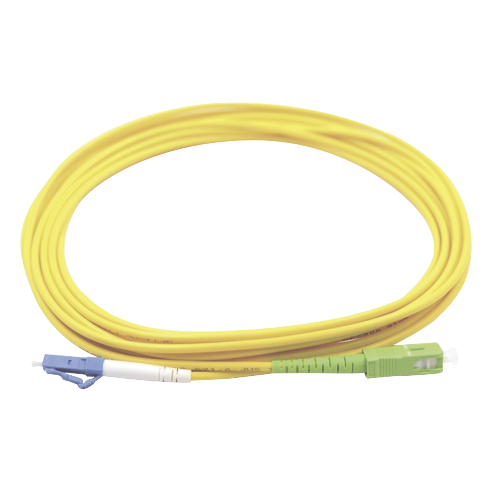 Jumper de Fibra Óptica / Monomodo OS1/OS2 / LC/UPC-SC/APC / Simplex / 3 m (9.84 pies) / PVC Amarillo — LINKEDPRO BY EPCOM · SKU LP-FO-LCU-SCA-03