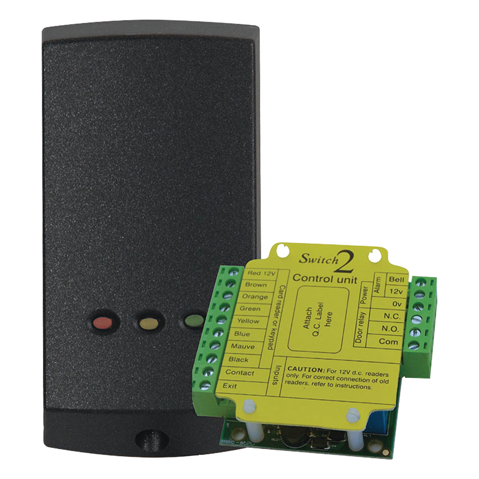 Lector de Solo Tarjetas de Proximidad (Autónomo) /Controlador Externo para Mayor Seguridad/ Programación en Segundos/ 2 Años Garantía