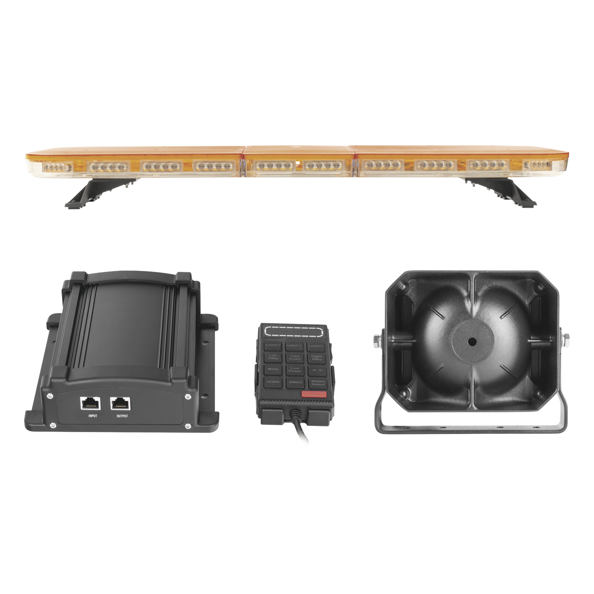 Kit básico para equipamiento de unidades de seguridad privada, minería e industria — EPCOM INDUSTRIAL SIGNALING · SKU X67AV2KIT2