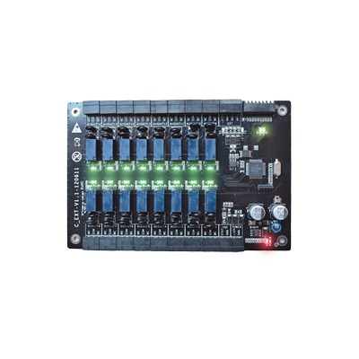 Expansor de 16 Relevadores / RS-485 / Compatible ZKEC10 / Hasta 58 Relevadores / 12VCC