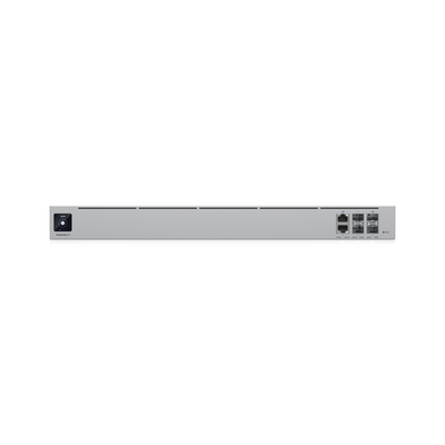 EFG UniFi Enterprise Next Generation Gateway, Hasta 500+ Dispositivos UniFi, Hasta 5,000+ Clientes, Enrutamiento IPS 12.5 Gbps, Alta Disponibilidad, Puertos 25G/10G/2.5G, Doble PSU Redundante, Pantalla Táctil