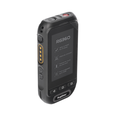 RugGear Radio PoC LTE, IP68 Resistente al Agua, Pantalla Táctil 3", Compatible con NXRadio y TASSTA