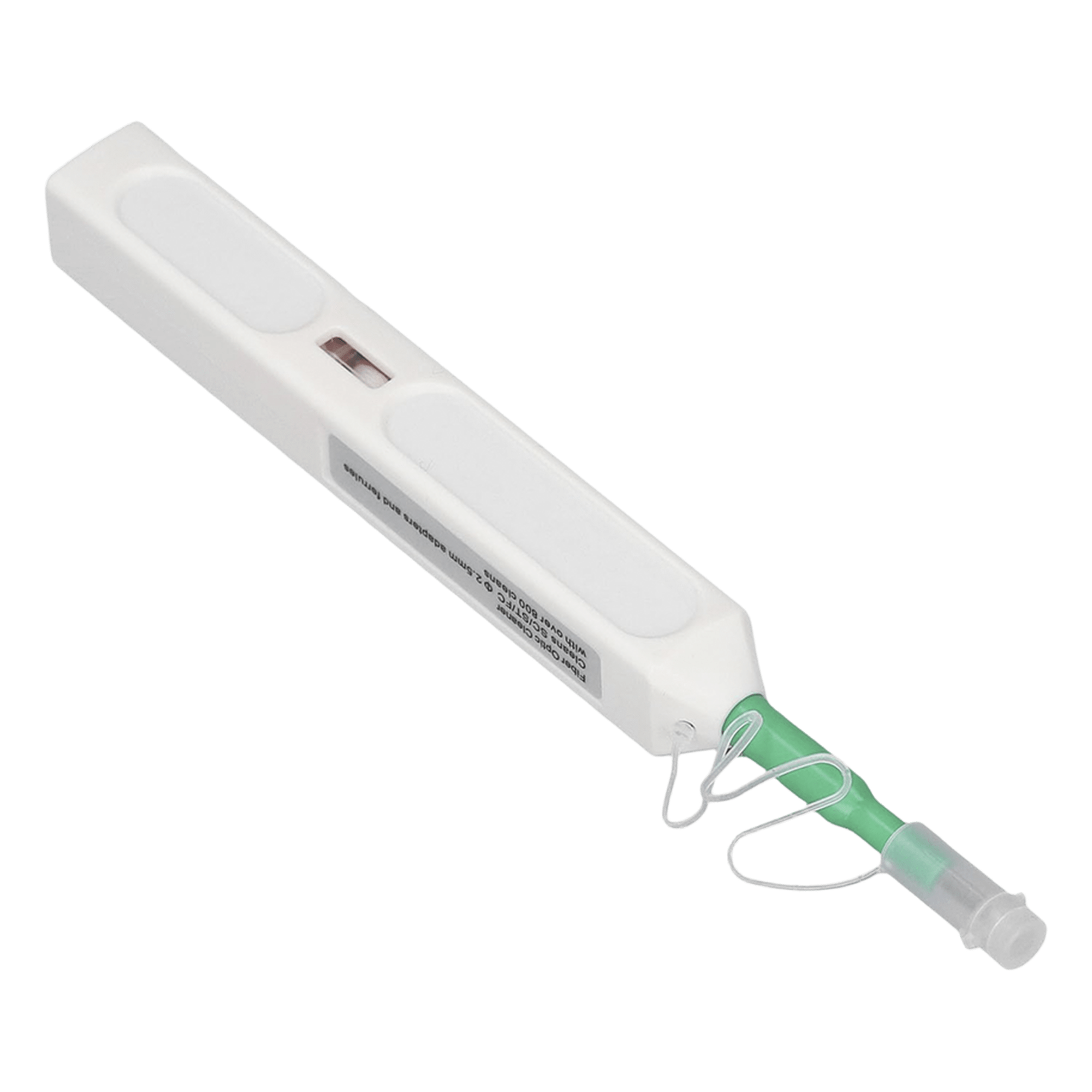 Pluma Limpiadora de 2.5 mm, para Conectores SC, FC, ST de Fibra Óptica, 800 Procesos de Limpieza — LINKEDPRO BY EPCOM · SKU LP-1CC2.5
