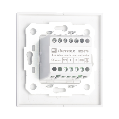 Luz de Aviso para Hospital, Cuatri color para Indicar Presencias o Alarmas en Habitación / BUS RS485 / Compatible con NX0019/B, NX1021 y NX0015