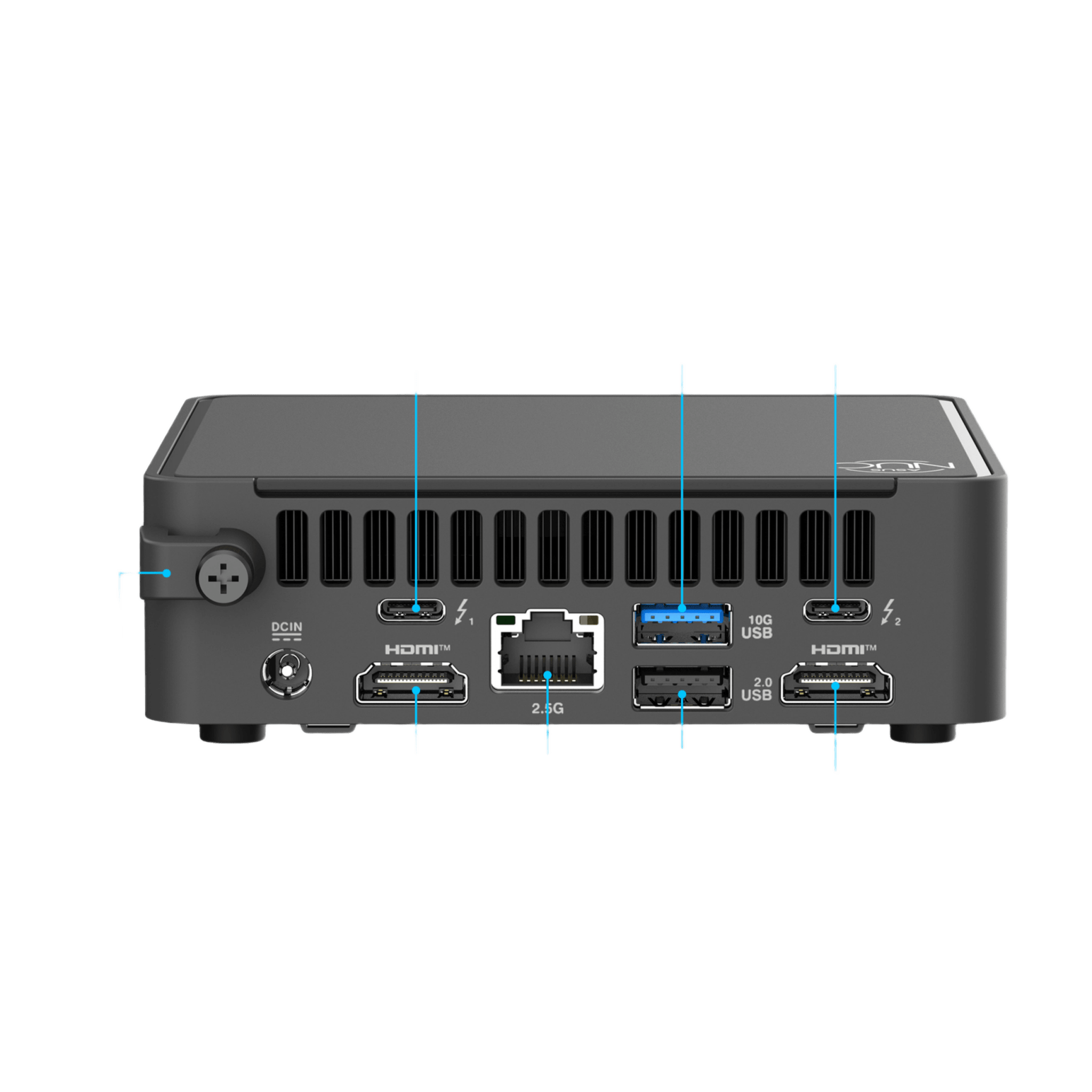 Mini PC NUC / Core i5 -210H / WiFi 7 y 2.5 GbE / Bluetooth / incluye Memoria RAM, SSD y S.O. / Incluye Fuente