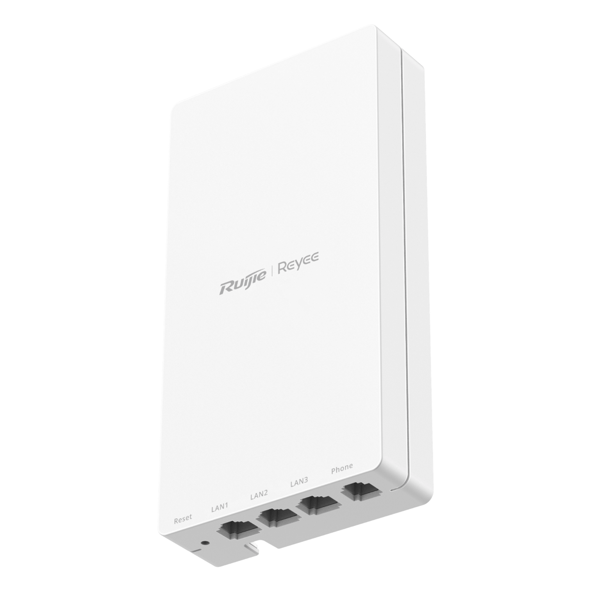 e-Lighten ONU / Punto de Acceso Hibrido Para solución de Fibra, Uplink Gigabit para Fibra SC/UPC, 3 puertos LAN Gigabit, 1 Puerto Análogo Telefonía — RUIJIE · SKU RG-APF1250