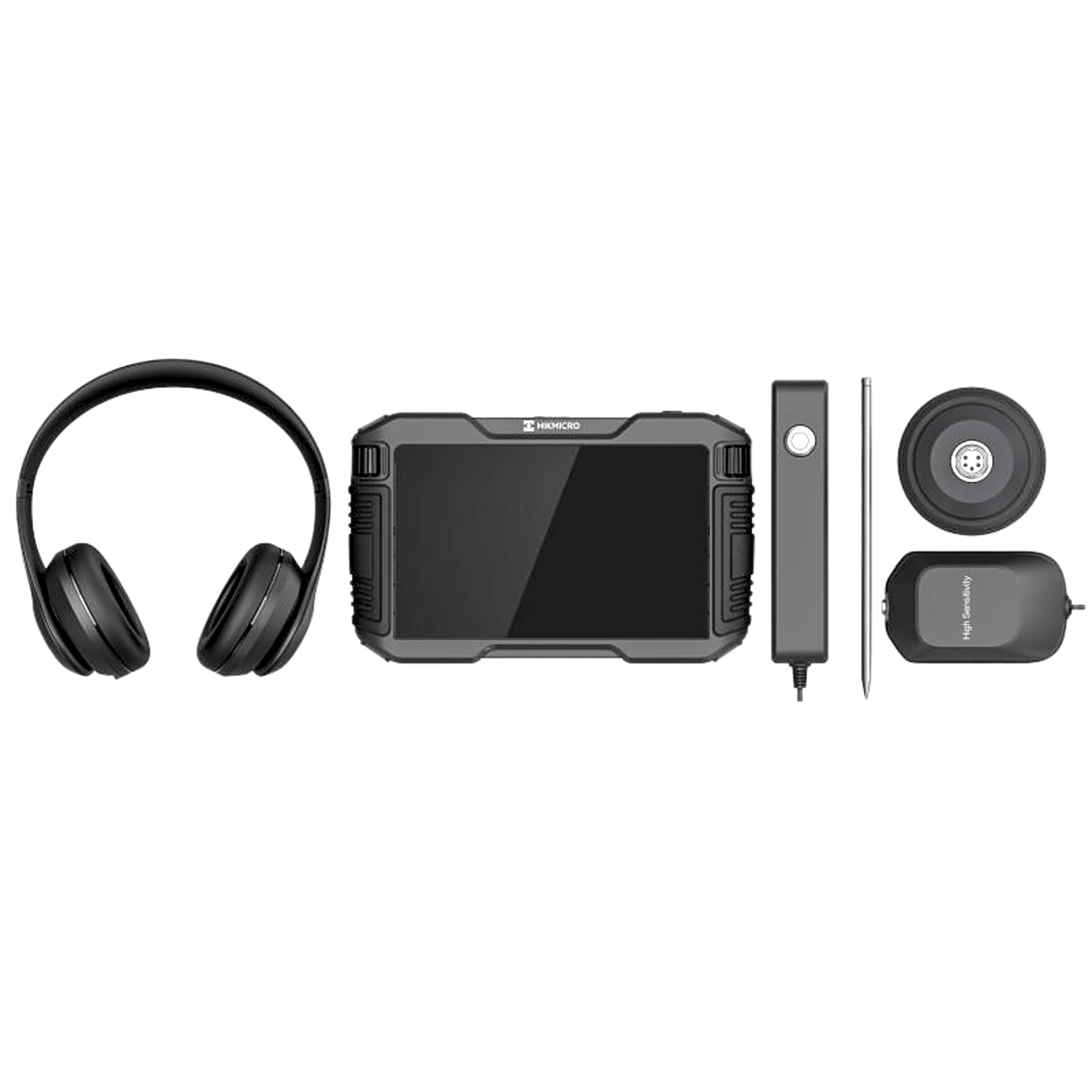 AD21P- Cámara de Imagen Acústica Portátil / DETECTAR FUGA DE AGUA / Pantalla táctil de 7" / IP66 PANTALLA IP54 SENSOR PORTATIL
