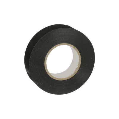 Cinta Eléctrica STRONGHOLD para Aislar, de PVC, Uso General Reparación y Mantenimiento, Grosor de 0.18mm (7 mil), Ancho de 19mm, y 18m de Largo, Color Negro