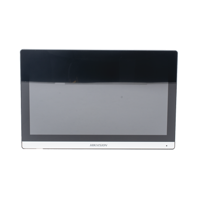 Kit de Videoportero Hibrido TurboHD con Pantalla LCD touch de 7" Wi-Fi / Frente de Calle para Exterior Metalico / 720p (1 Megapíxel )117° de Visión (Gran Angular) / Llamada a App Hik-Connect