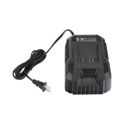 Cargador de Baterías 20V 4.0Ah / Entrada 110V / Protección contra Sobrecarga y Sobrecalentamiento / Diseño Compacto