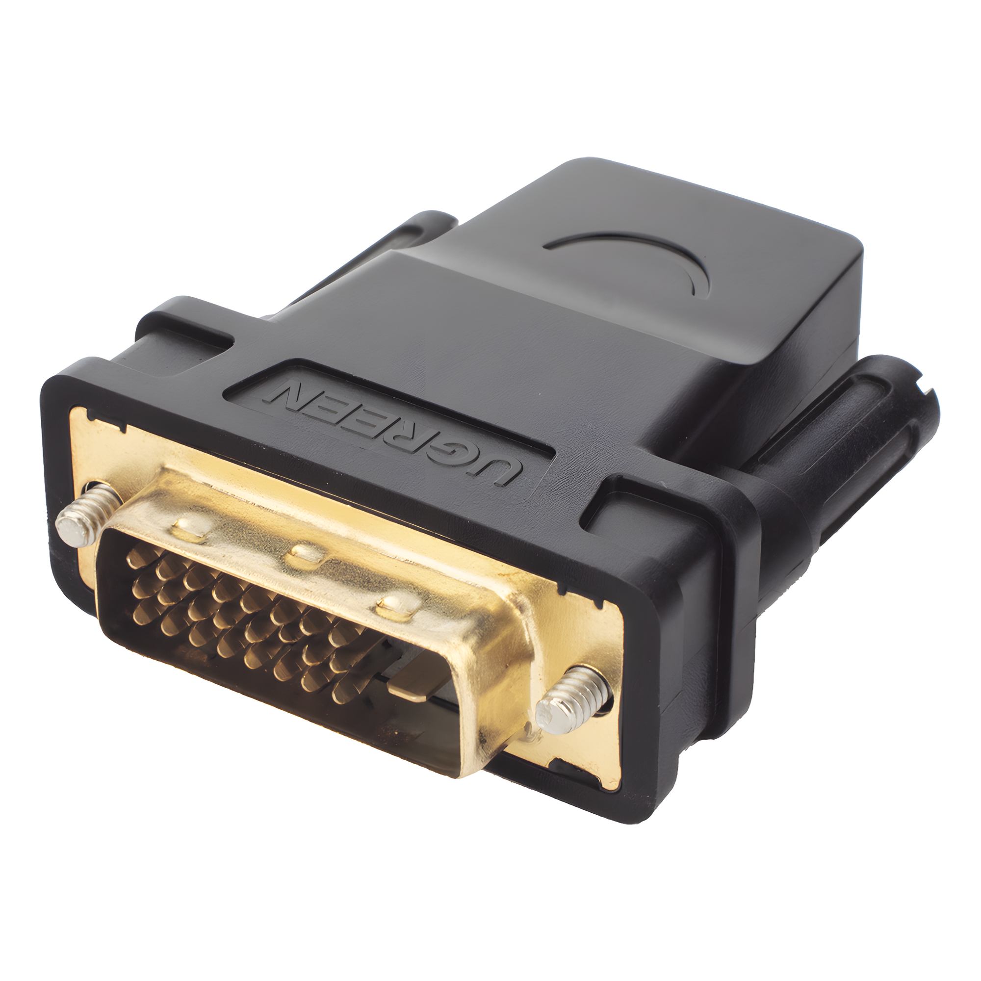 Adaptador DVI Macho a HDMI Hembra / 1080p@60Hz / Conectores Chapados en Oro / 3.28 pies