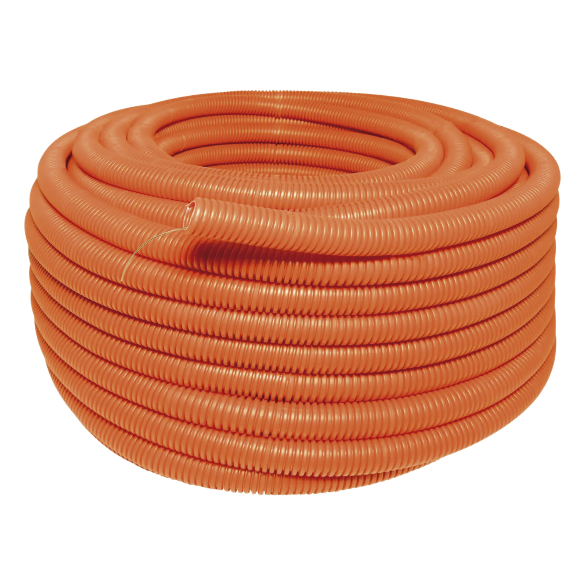Manguera Poliducto Corrugado 3/4" x 50 m, Con Guía, Polietileno Alta Densidad HDPE, Resistente a Intemperie. — SURTEK · SKU SYS136853