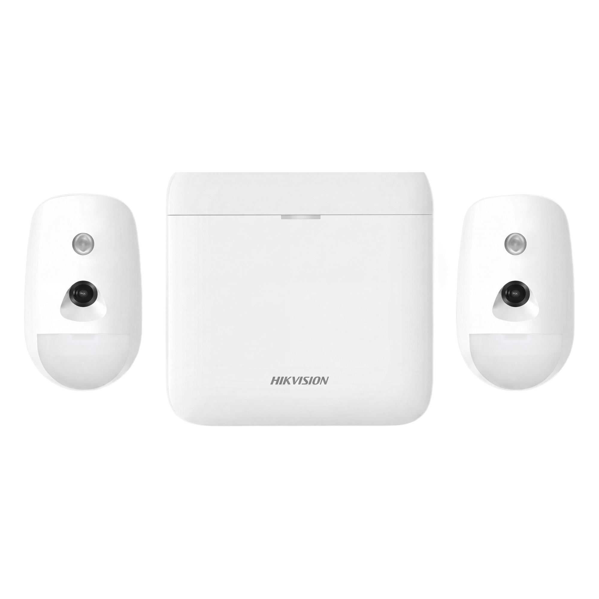 (AX PRO) KIT de Alarma AX PRO / Incluye: 1 Hub con Batería de Respaldo / 2 Detectores de Movimiento con Cámara (PIRCAM) / Compatible con Hik-Connect P2P — HIKVISION · SKU AX-PRO-KIT-PIR-CAM