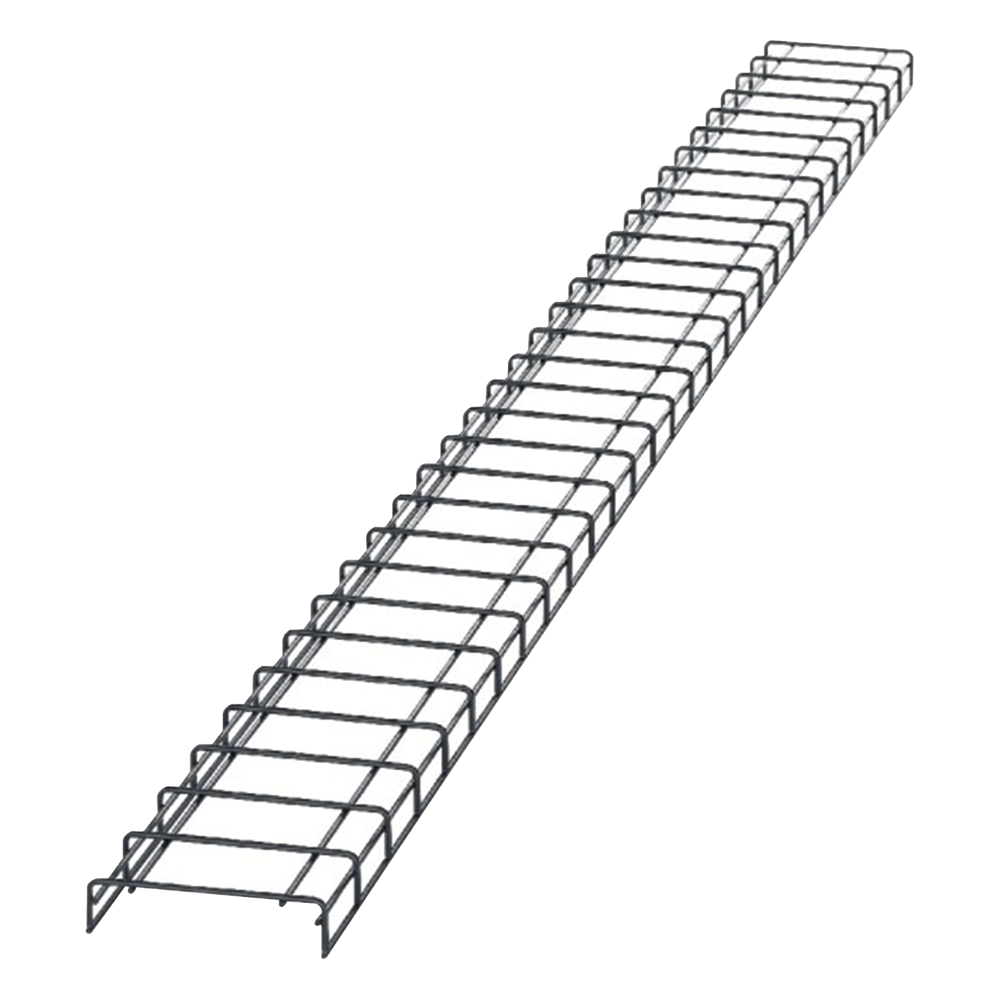 Charola para Canalización Wyr-Grid® Tipo Malla, Con Pintura Electrostática en Color Negro, 8 in (203.2 mm) de Ancho, 53.1 mm de Alto y 3 m de Largo  — PANDUIT · SKU WG8BL10