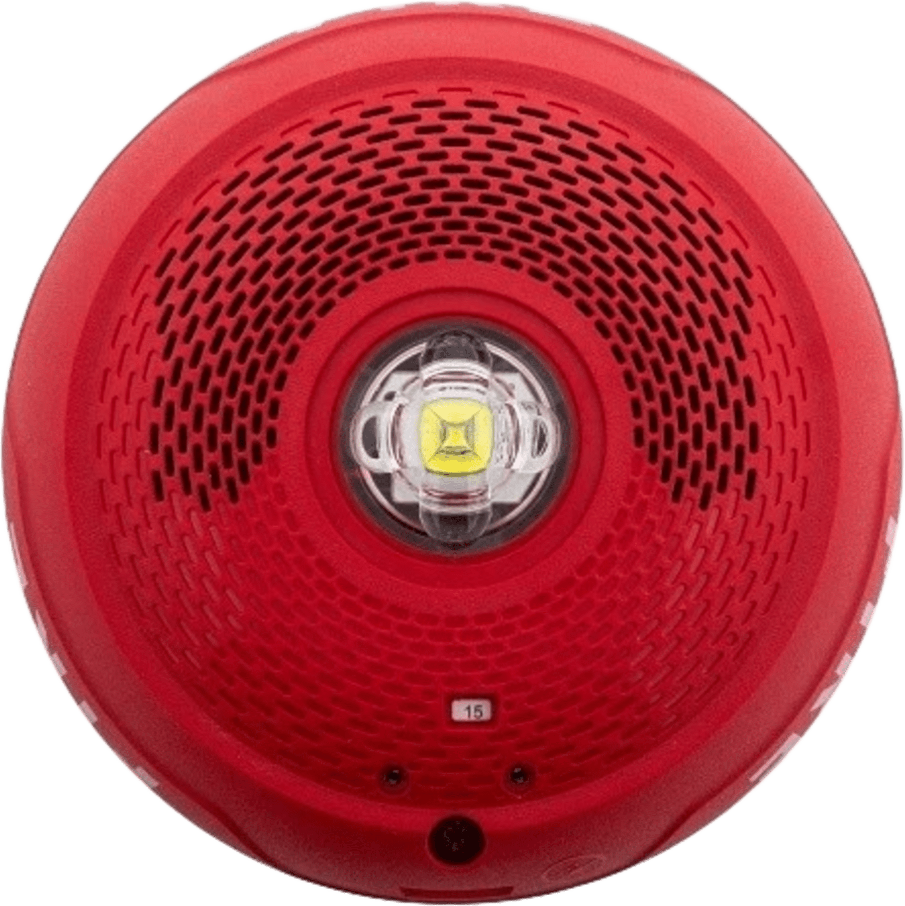 BOC C/LAMP ESTROBOSCOPICA tipo LED MONT EN TECHO CLR ROJO