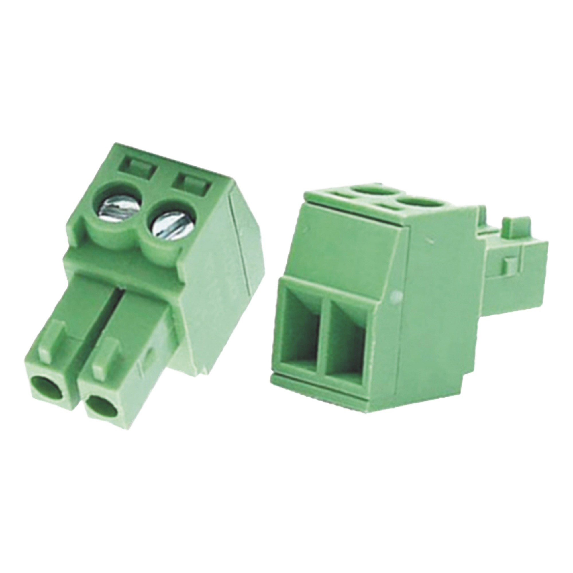 Bornera Verde Conector Macho de 3.5 mm para Paneles de Acceso, Cámaras, Múltiples Dispositivos/ 2 Tornillos — HIKVISION · SKU 101305175