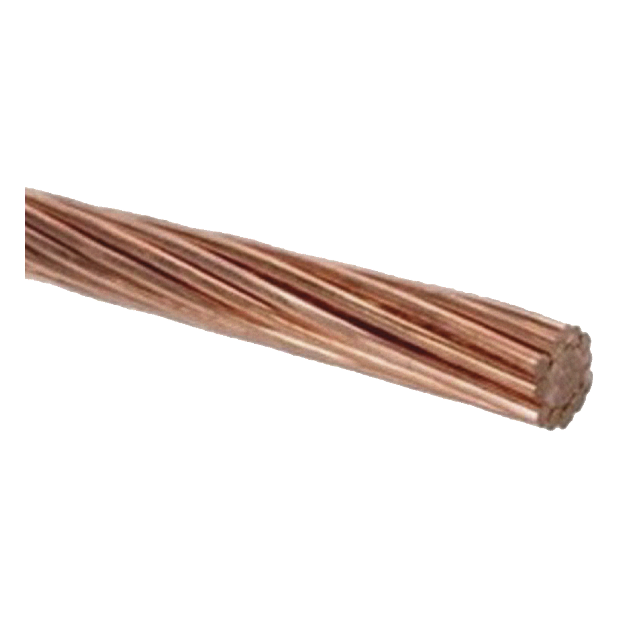 100 m / 1/0 AWG / Cable Eléctrico / Cobre Desnudo / Semiduro 7 Hilos  — VIAKON · SKU A083/100