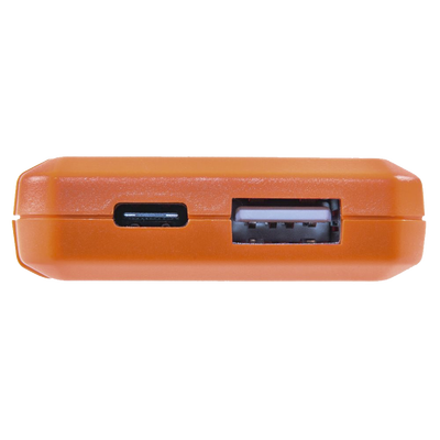 Multímetro digital USB para USB-A y USB-C.