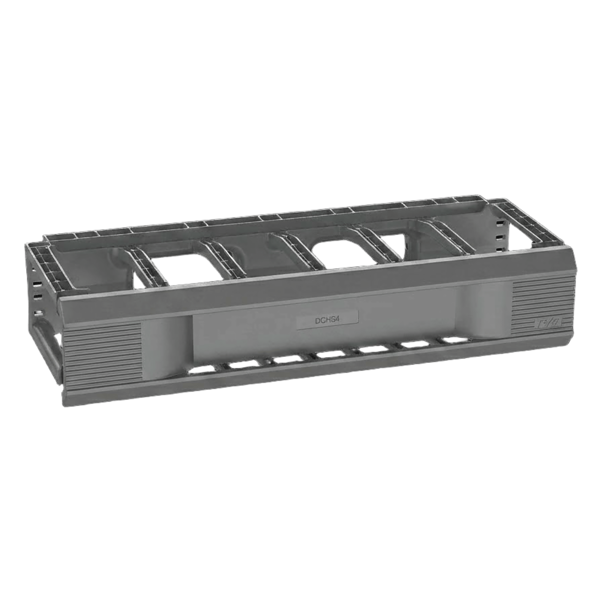 Organizador de Cables Horizontal CableTek, Sencillo (Solo Frontal), Para Rack de 19in, 2 UR — HOFFMAN · SKU DCHS2