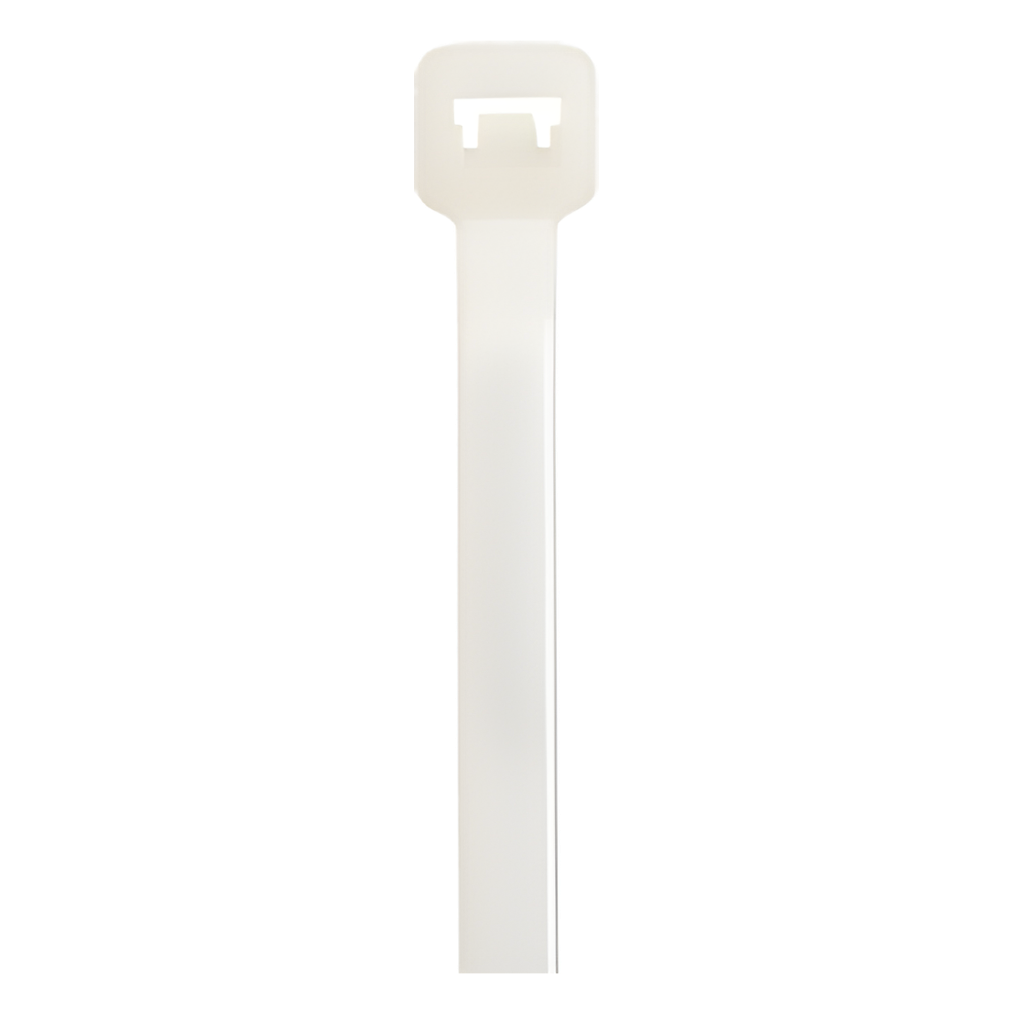 Cincho STRONGHOLD, 160 mm largo x  4.8 mm ancho, Tensión 50 lb (222 N) Naylon 6.6 Color Natural, Paquete de 1000 Piezas  — PANDUIT · SKU S6-50-M