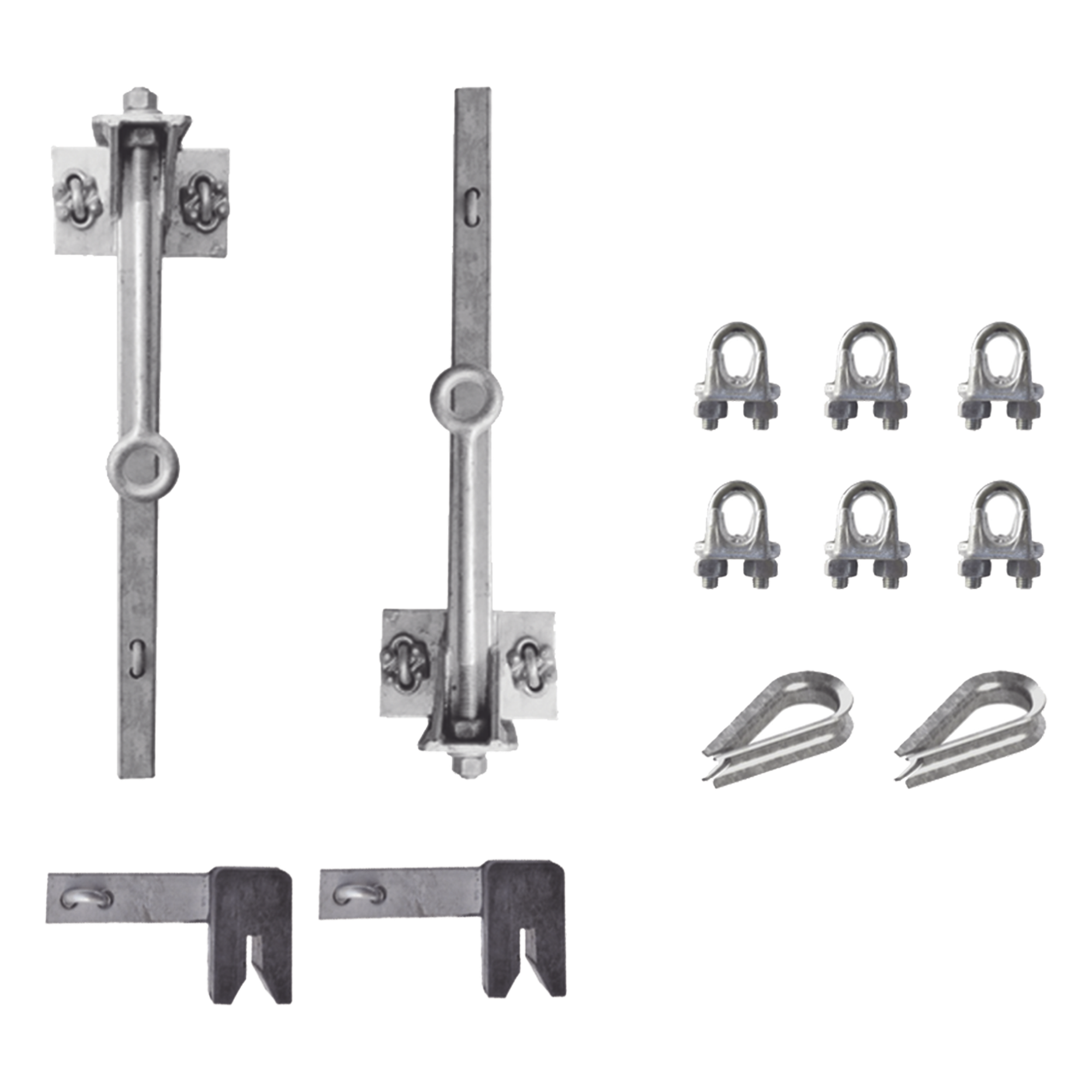 Kit de Línea de Vida para Torres STZ35G y STZ45G hasta 45 metros de altura. — SYSCOM TOWERS · SKU KIT-LV45