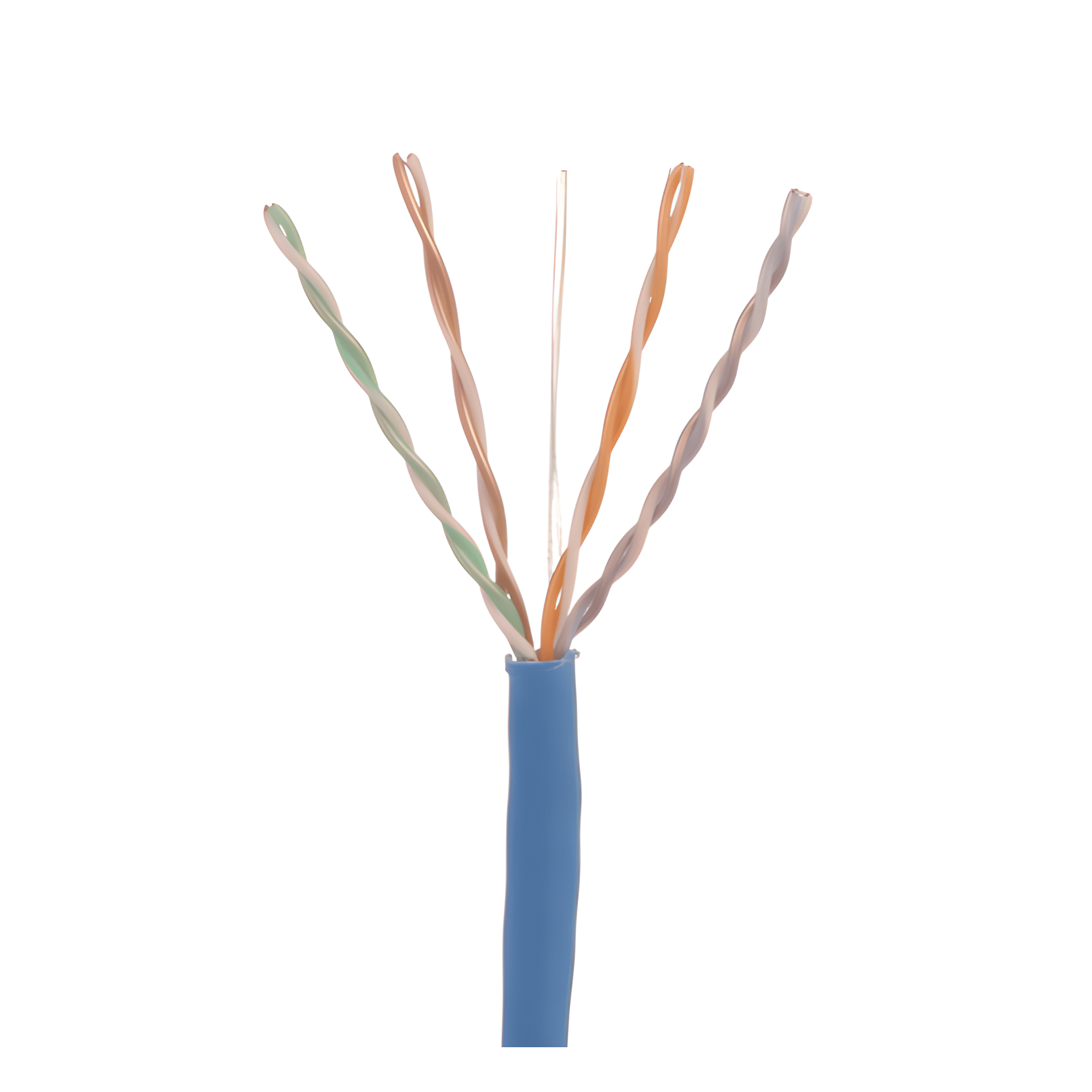 Bobina de Cable UTP 305 Metros (1000 Pies) de Cobre, TX6000? PanNet, Azul, Categoría 6 (24 AWG), CMP (Plenum), de 4 Pares