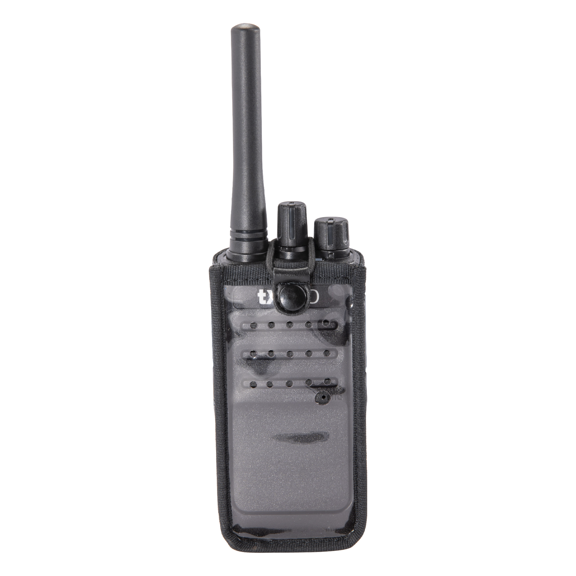 Funda de Vinilo de Alta Resistencia para Trabajo Duro de Radios TX-320 — SYSCOM · SKU FSMTX320