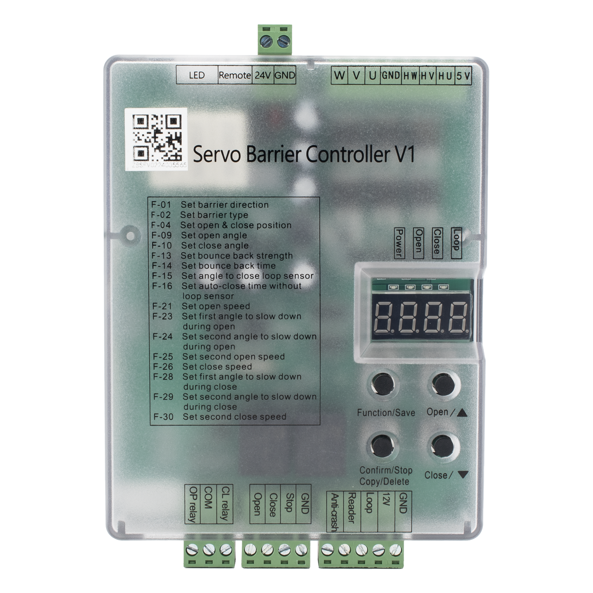 Cuadro de Mando para Barreras Hikvision Serie DS-TMG300 — HIKVISION · SKU 366002400