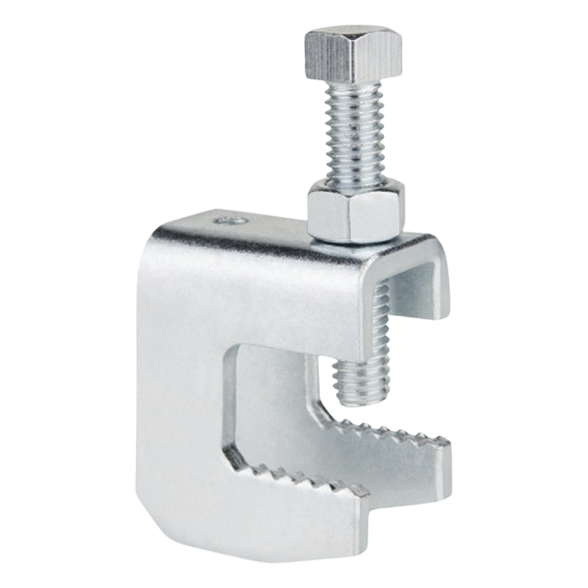 Mordaza de Acero Fija barras de 3/4", para varilla roscada de 1/4". — INDEX · SKU SUTL-14-034