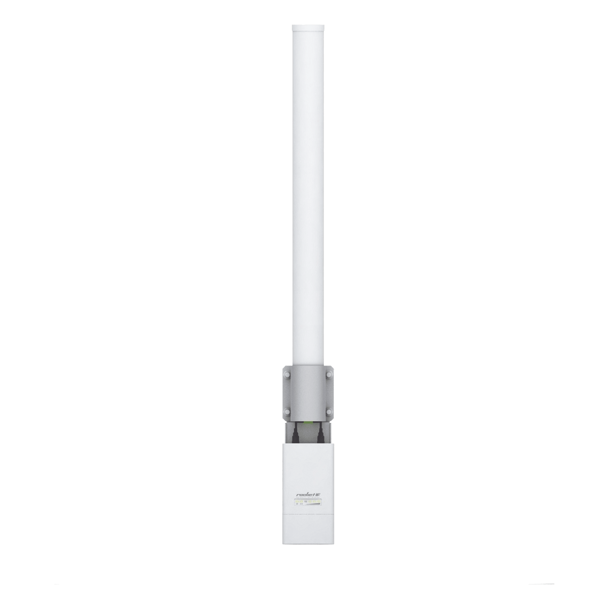 Antena omnidireccional, potente cobertura de 360°, doble polaridad MIMO 2x2, frecuencia 2 GHz (2.35-2.55 GHz) de 10 dBi — UBIQUITI · SKU AMO-2G10