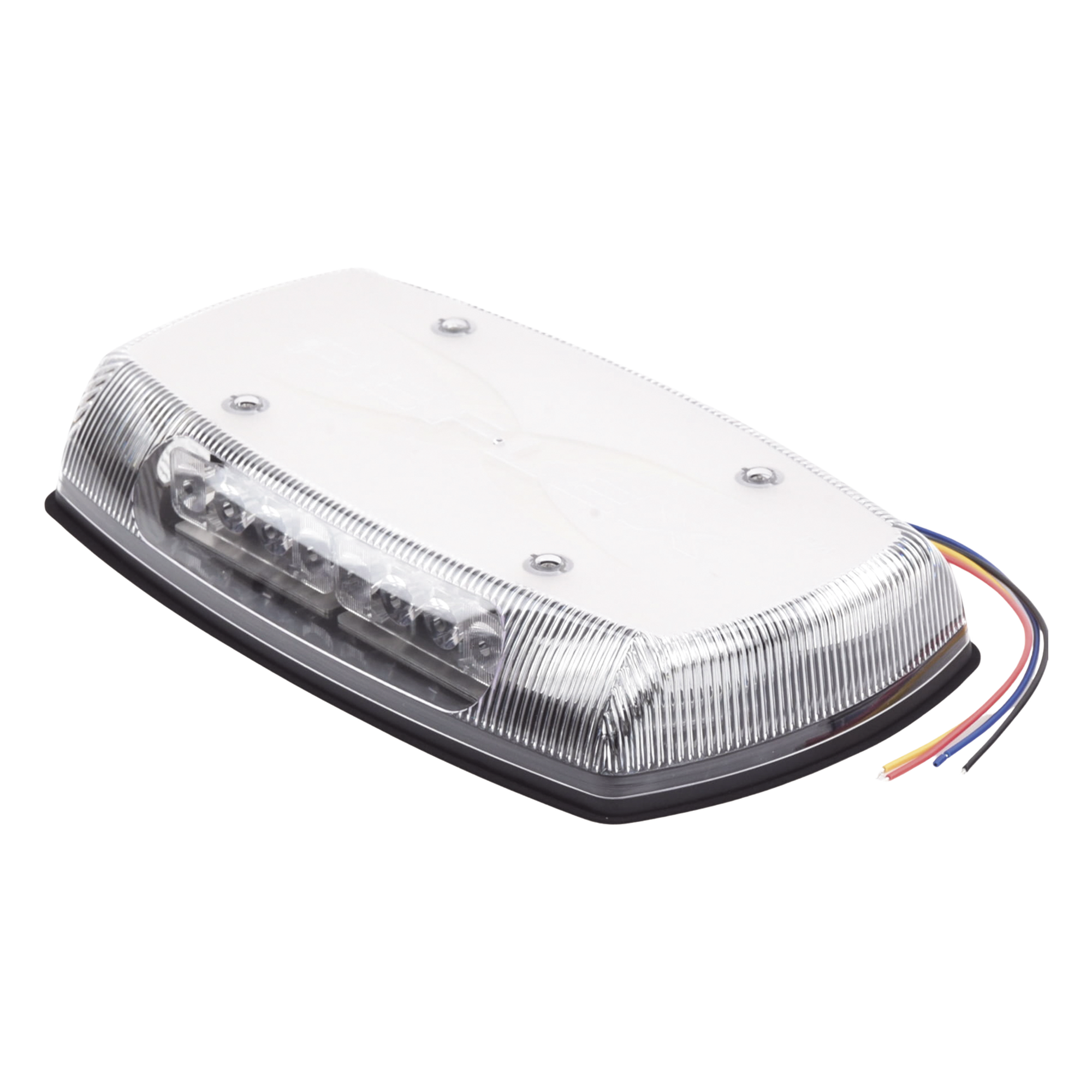 Mini Barra de Luces Ultra Brillante, color domo claro, LED azul, Ideal para Seguridad Privada — ECCO · SKU X-5590CB