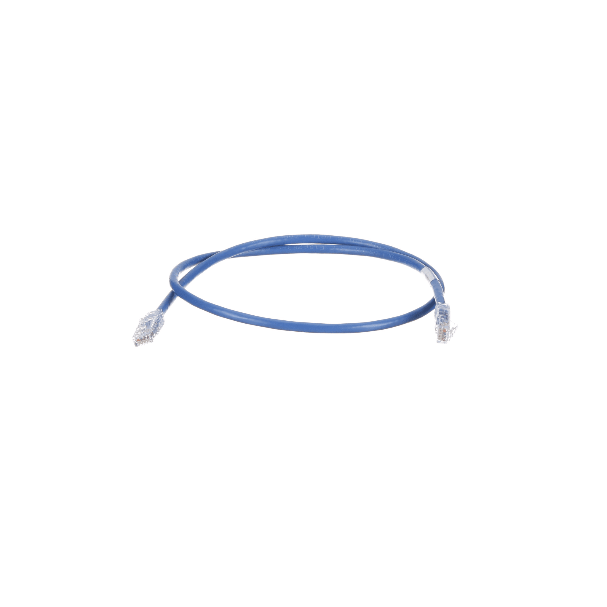 Cable de Parcheo TX6, UTP Cat6, 24 AWG, CM, Color Azul, 7.01 Metros (23 Pies)