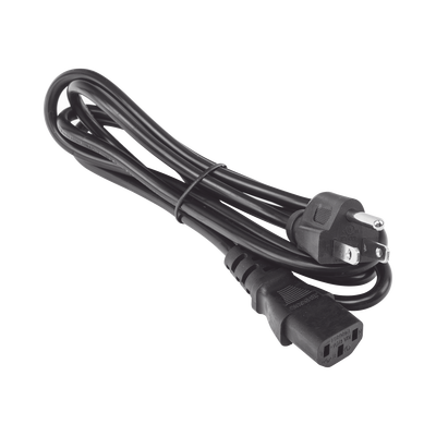 Cable de Alimentación Eléctrica para 120-240 Vca | 1.8 Metros (5.91 Pies) — EPCOM POWERLINE · SKU AC-CORD-1.8M