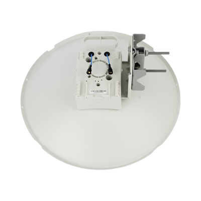 Antena direccional tipo plato de 25 dBi / Rango de frecuencia de 5.150 a 7.125 GHz / MIMO 2X2 / Para climas Hostiles IP67