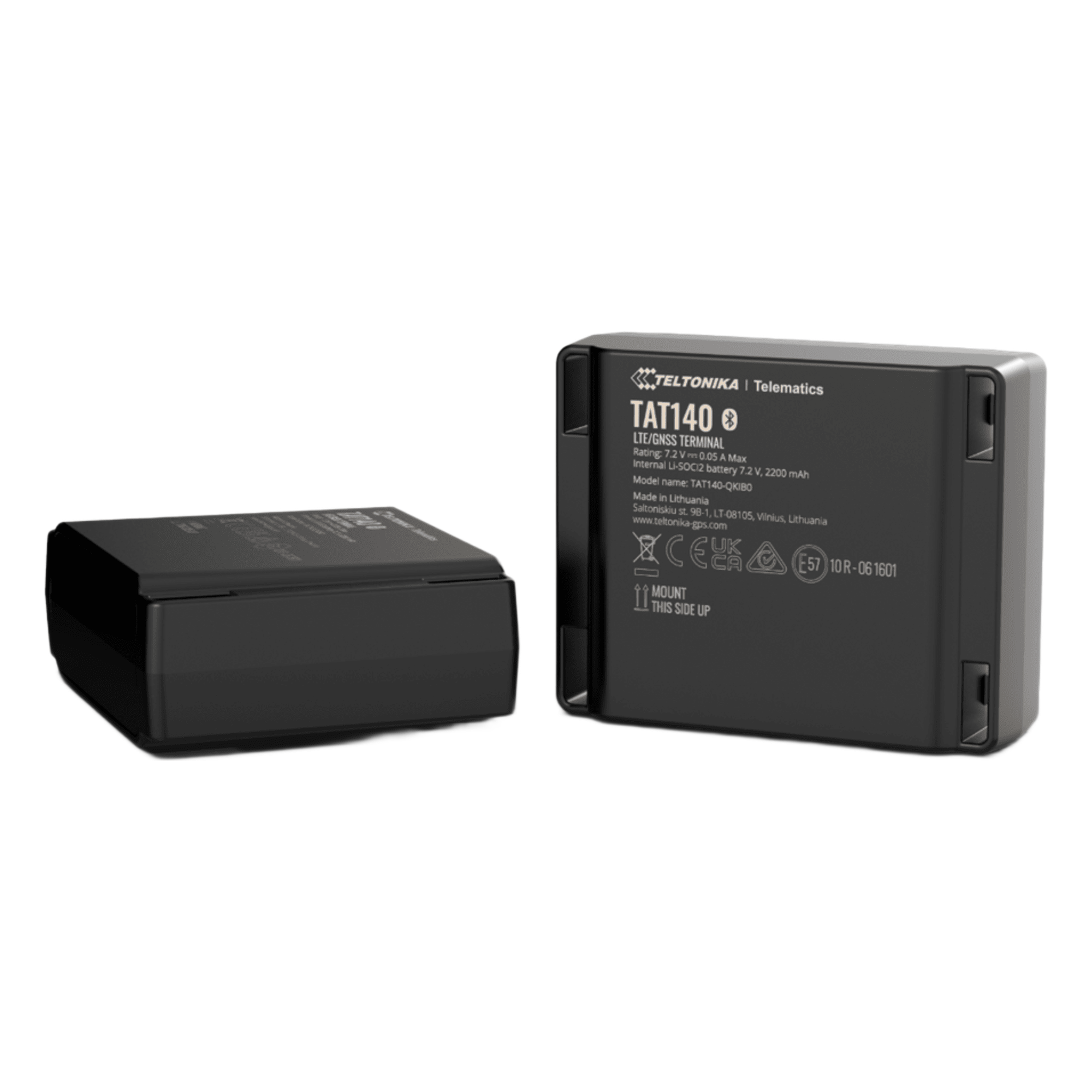 GPS 4G LTE (CAT1), 2G fallback, GNSS, Bluetooth®/ Bateria de Larga Duración y Protección IP68 — TELTONIKA · SKU TAT140