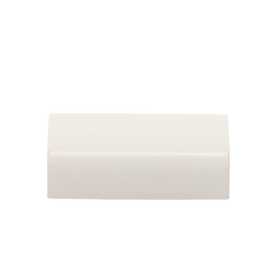 Unión recta, para uso con canaleta LD5, material ABS, Color Blanco Mate