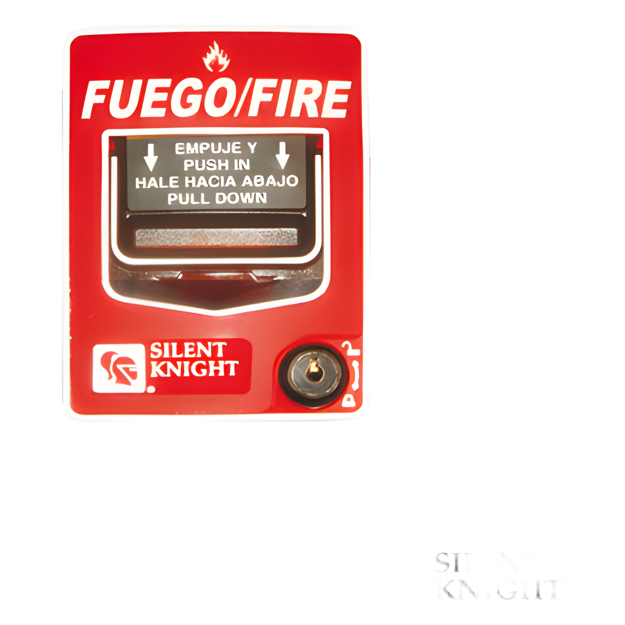 Estación Convencional de Jalón de Doble Acción, Restablecimiento con Cerradura. — SILENT KNIGHT BY HONEYWELL · SKU PSDASP