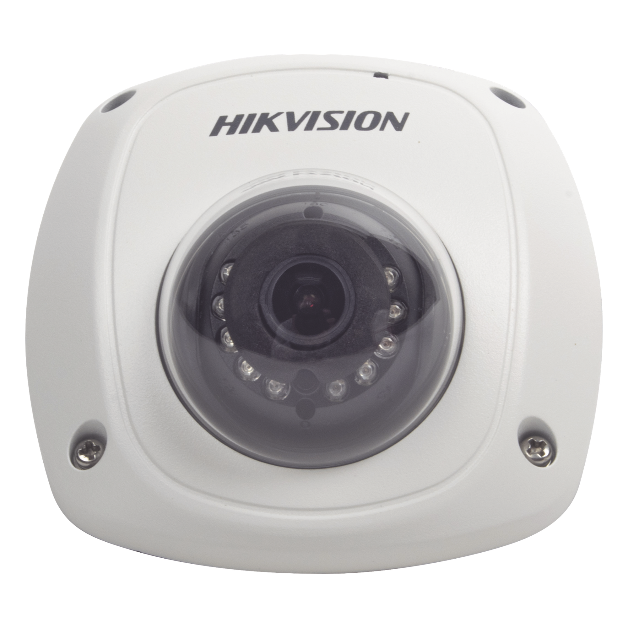 Cámara Móvil Mini Domo 2 Megapixel (1080P) / Lente 2.8 mm / Conexión Tipo Aviación / Micrófono Integrado / 10 - 20 mts IR / WDR 120 dB / IK07 / Interior — HIKVISION · SKU AE-VC211T-IRS