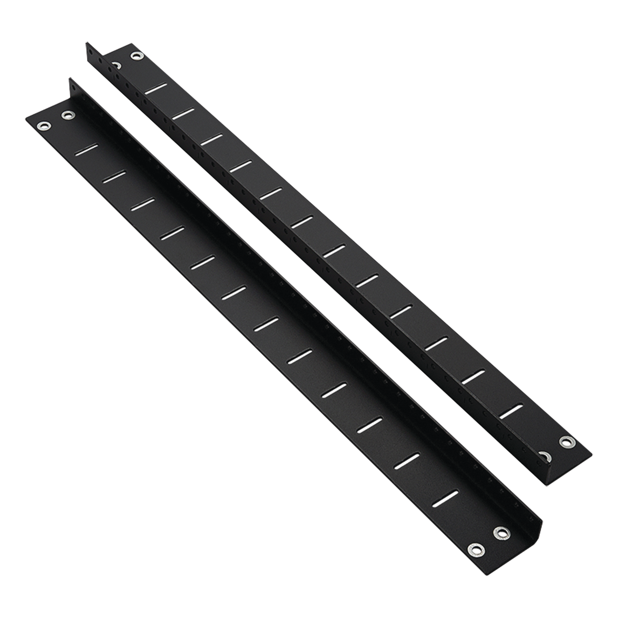 Kit de Rieles Posteriores para Gabinetes PanZone de Panduit, de 18 UR, Color Negro