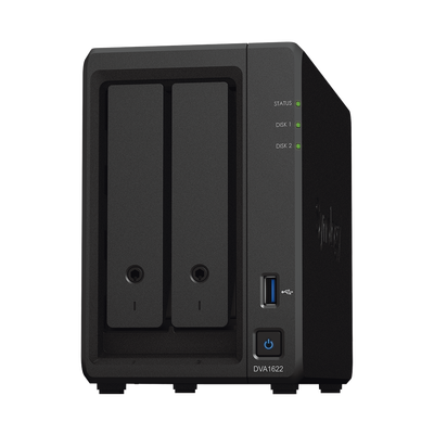 Deep Learning serie NVR de 2 Bahías / Servicio Nube Gratis (P2P) 