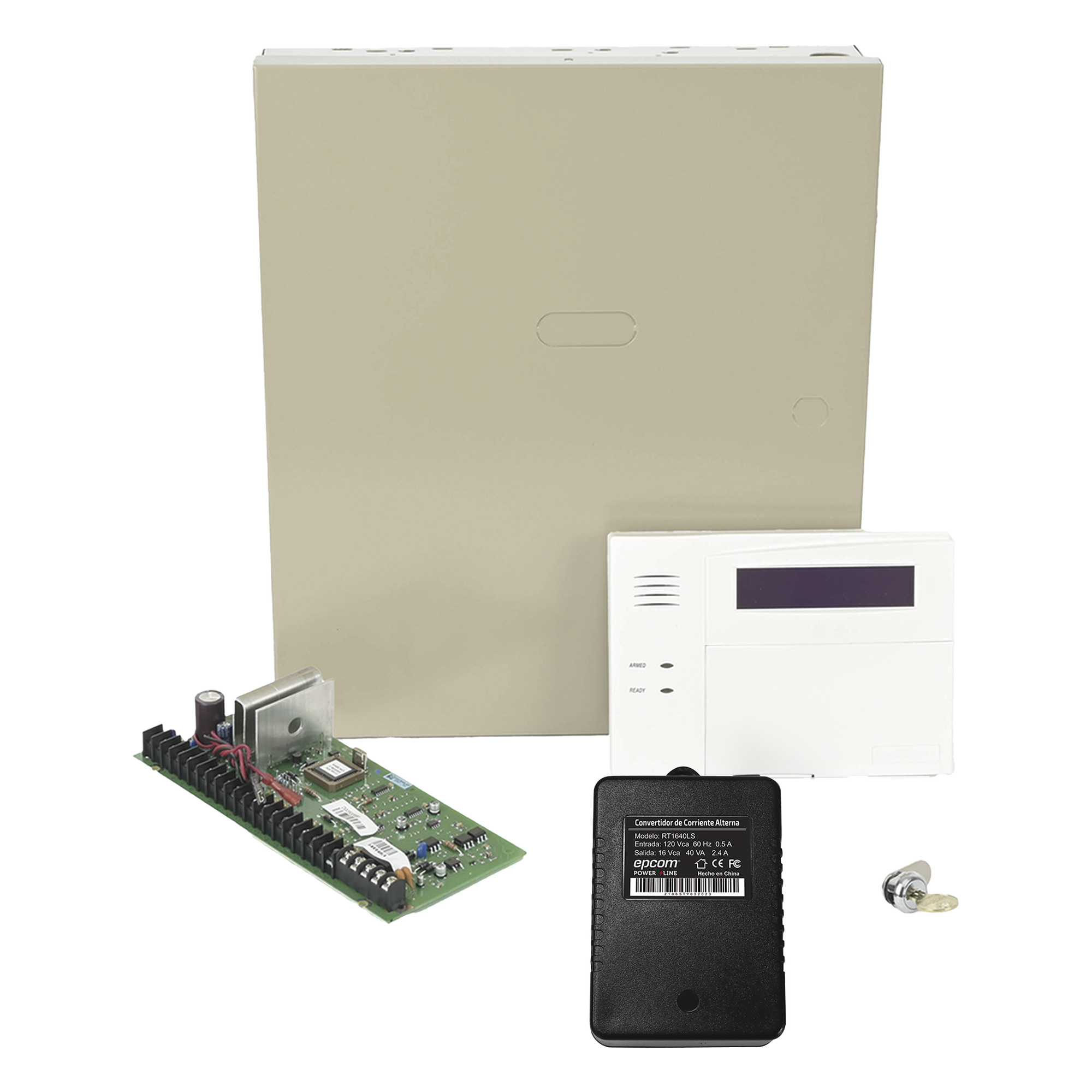 Panel de alarma de 48 zonas con gabinete y teclado alfanumérico con receptor inalámbrico integrado, 3 particiones, compatible con serie 5800 — HONEYWELL HOME RESIDEO · SKU VISTA48LANT