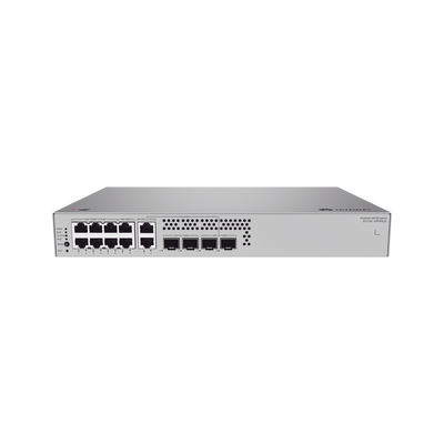 Switch de Acceso eKit Administrable / Capa 2+ / 6 Puertos PoE+ Gigabit + 2 Puertos PoE+ Multi-Gigabit (2.5 Gbps) + 2 Puertos Gigabit + 2 Puertos SFP + 2 Puertos SFP+ / PoE Perpetuo / Presupuesto PoE 128 W / Sin licenciamiento