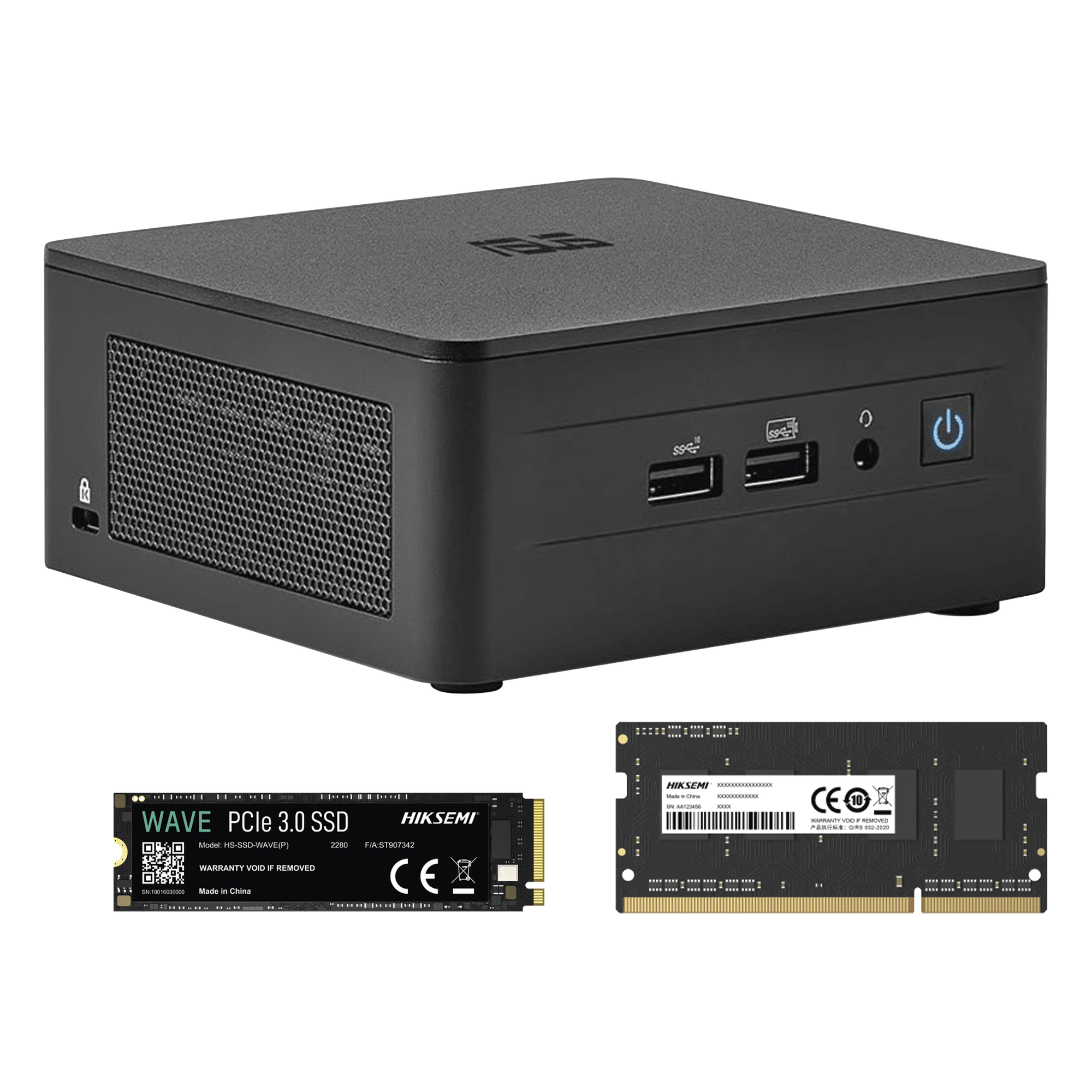 Mini PC Kit / Intel Core i7-1360P / 8 GB RAM / 256 GB SSD / HDMI Múltiples Pantallas / Formato Compacto — ASUS · SKU NUCASI713I8G256G