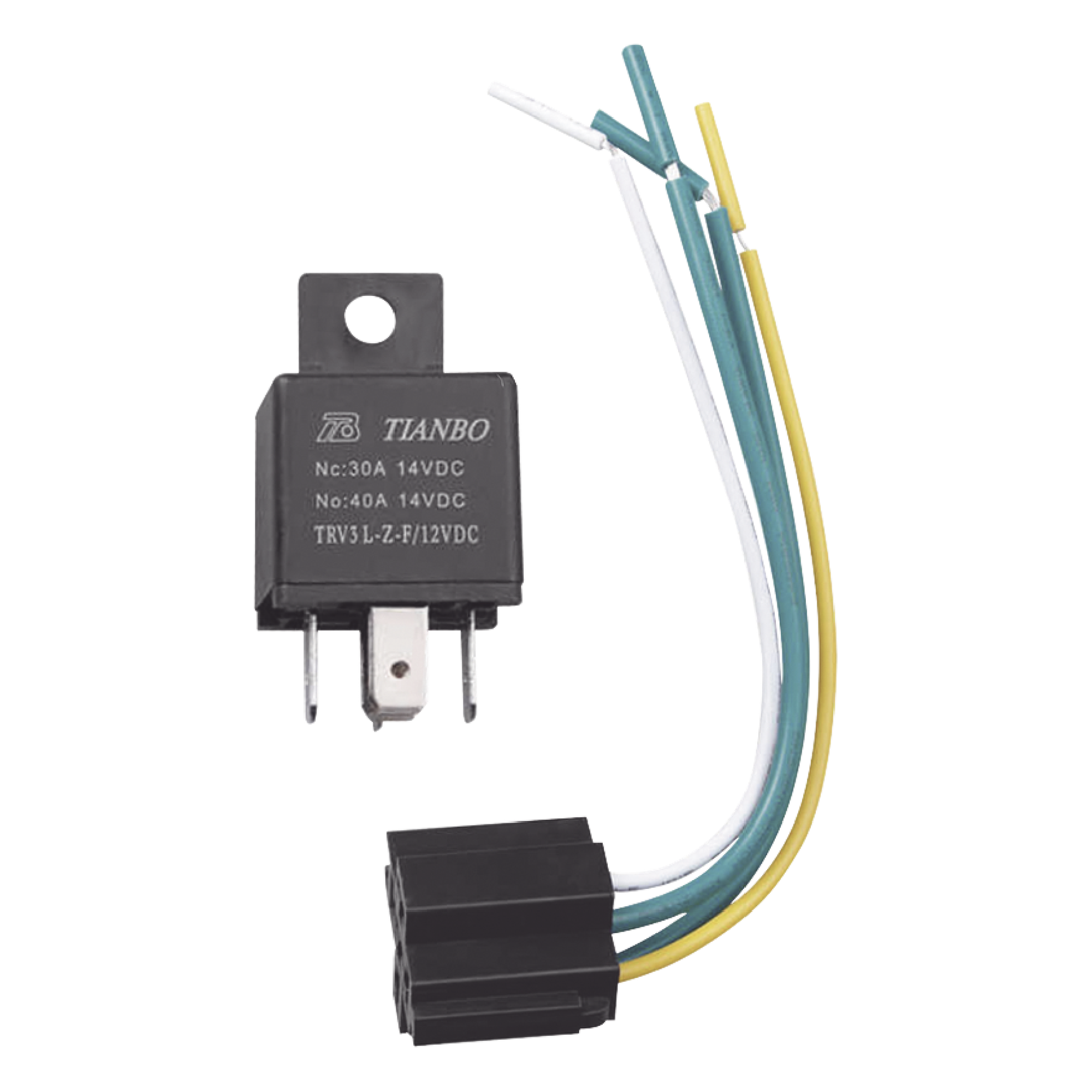 Relevador de 5 pines automotriz de 24 volts — JIMIIOT · SKU 24VRELAY