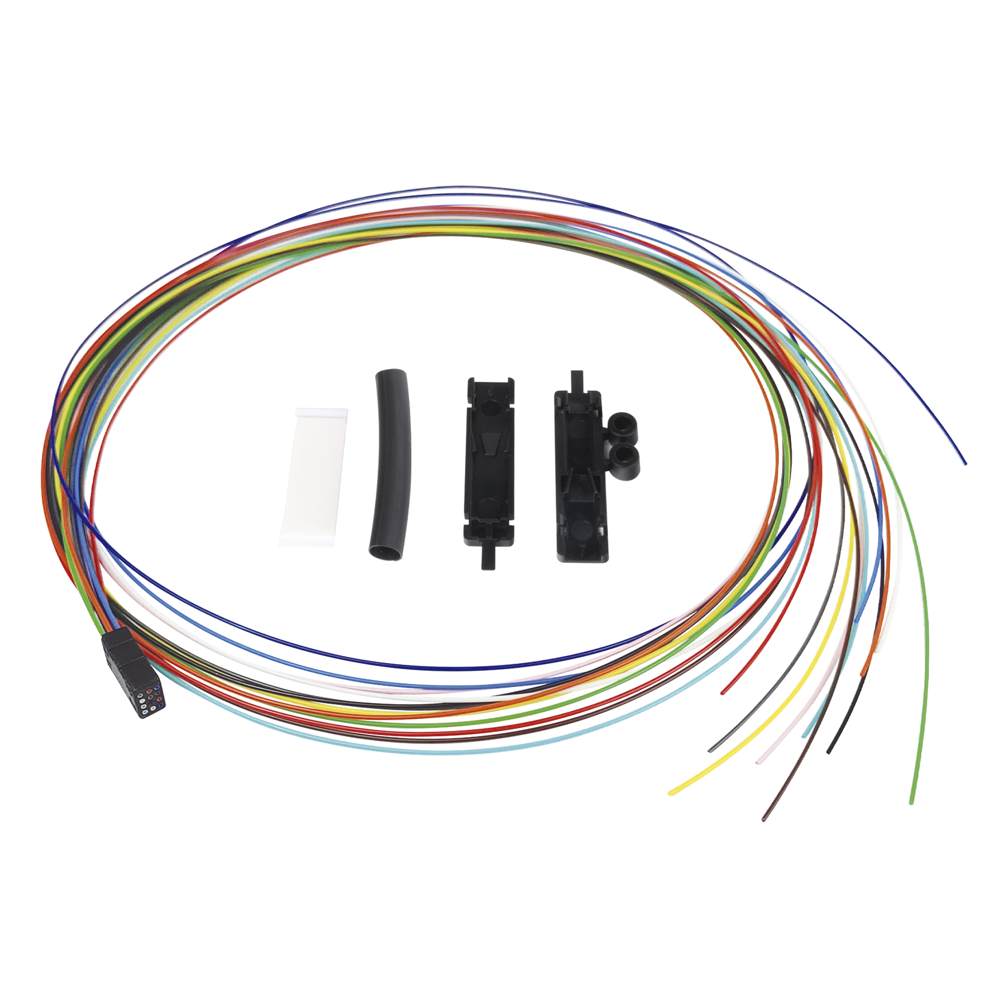 Kit Fan-Out de 12 Fibras, Para Convertir de 250 a 900 Micras, 1 Metro (3.28 Pies)