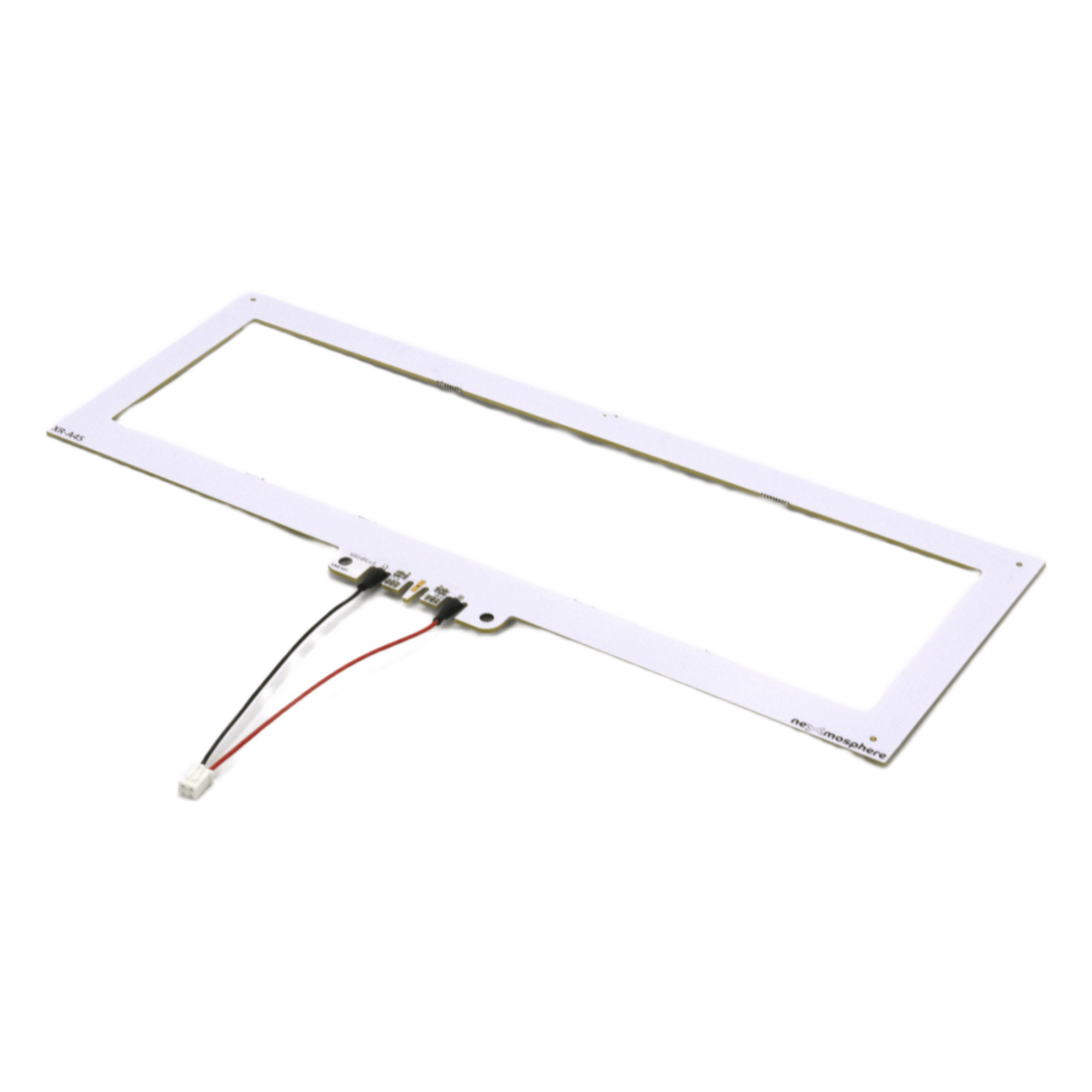 Antena RFID Rectangular / 13.56 MHz / 4 Tags Simultáneos / 297 x 105 mm / Detección Pick-up y Place-down — NEXMOSPHERE · SKU XR-A45