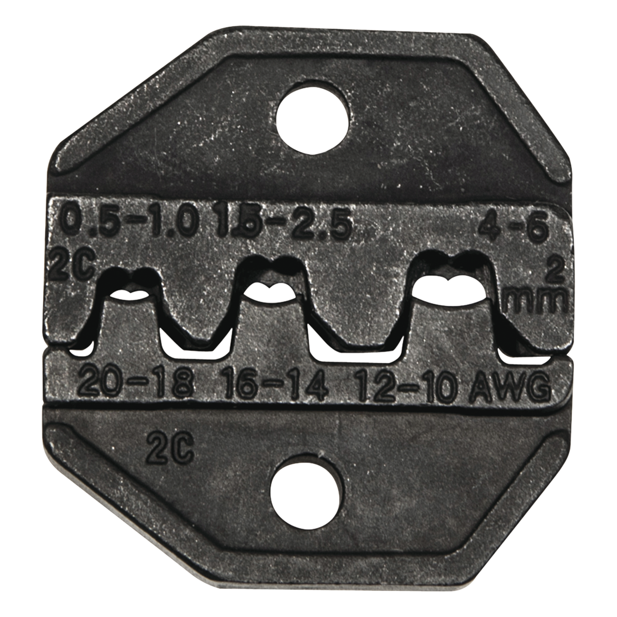 Matriz Ponchadora, Terminales  sin Aislamiento o de Cilindro Abierto, 10-20 AWG. Compatible con Pinza Ponchadora VDV200-010 — KLEIN TOOLS · SKU VDV-205-036