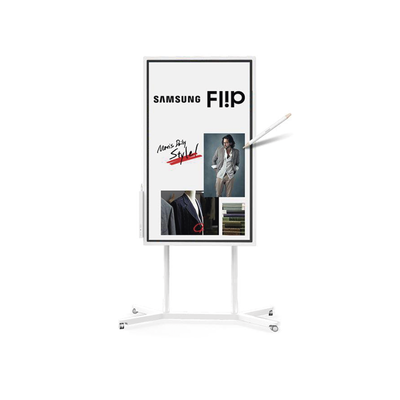 Display FLIP WiFi Interactivo de 55" con Lápiz Táctil.  Puertos USB/LAN/RS232/HDMI/Salida Touch