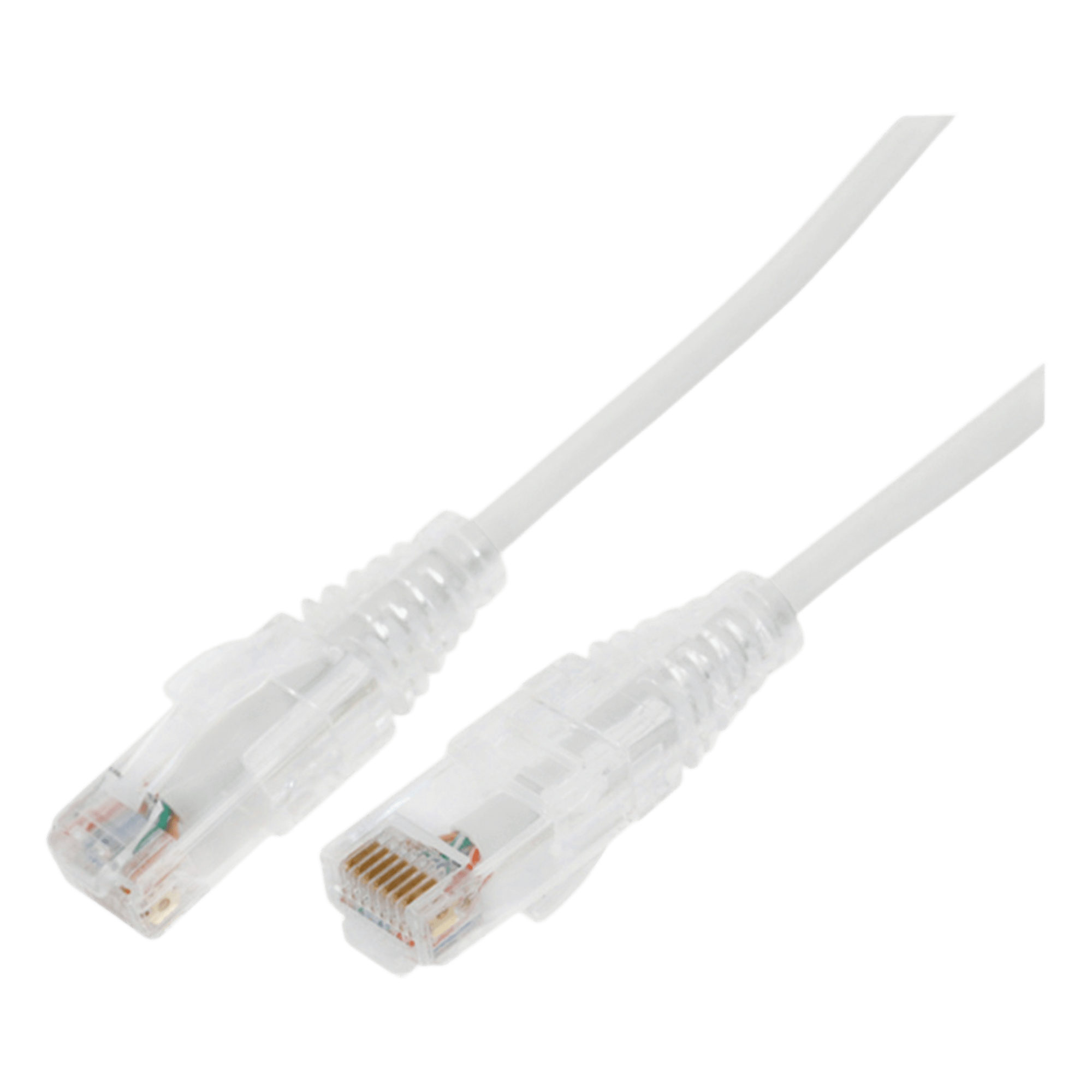 Cable de Parcheo Slim UTP / Cat6A / 28 AWG / 0.5 m (1.64 ft) / Blanco — LINKEDPRO BY EPCOM · SKU LP-UT6A-05-WH28